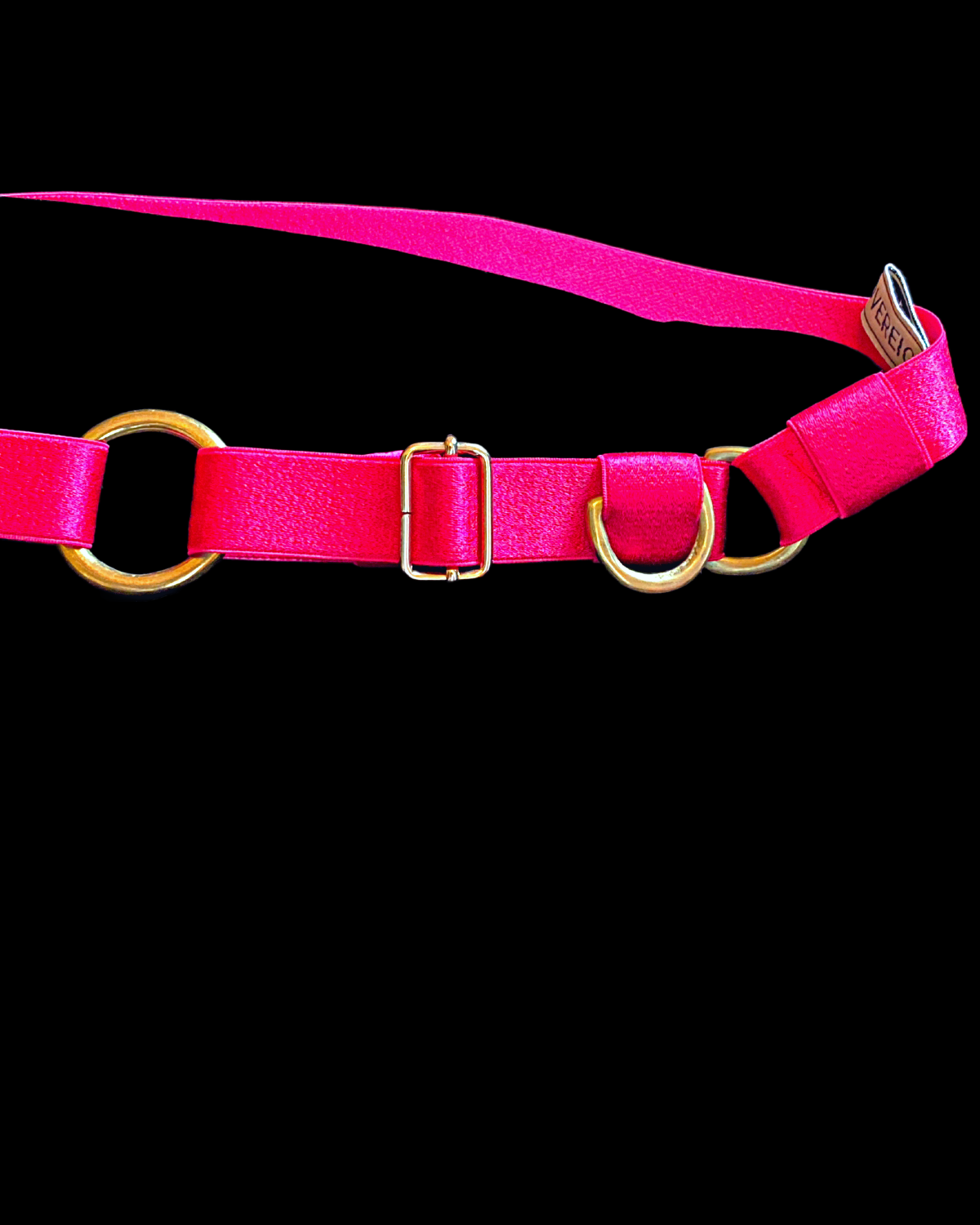 SLICK Belt, Cherry/Gold