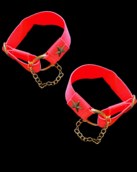 STARCHILD Arm Garters, with Chain