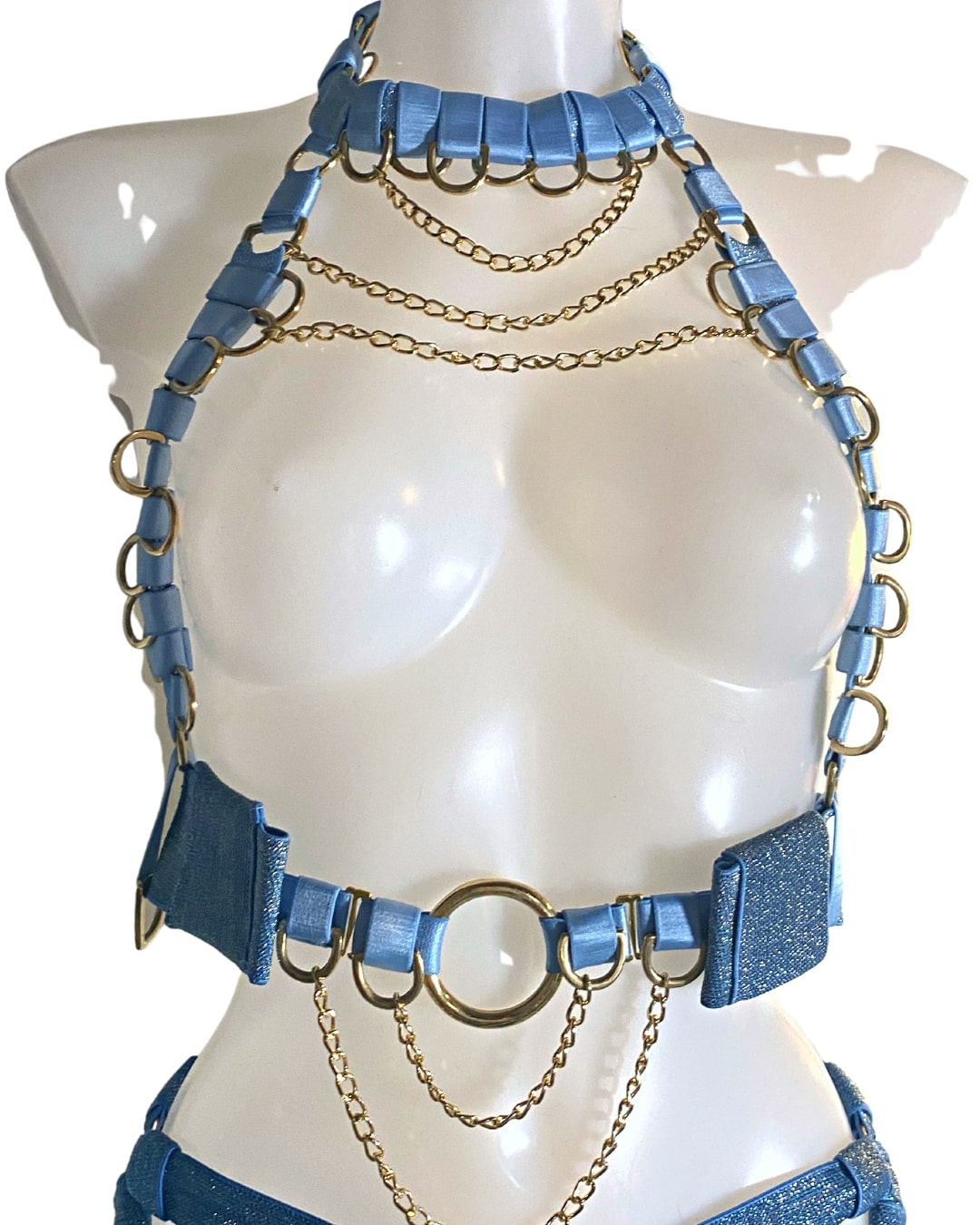 JAZMIN SET ONE OFF SAMPLE, Baby Blue