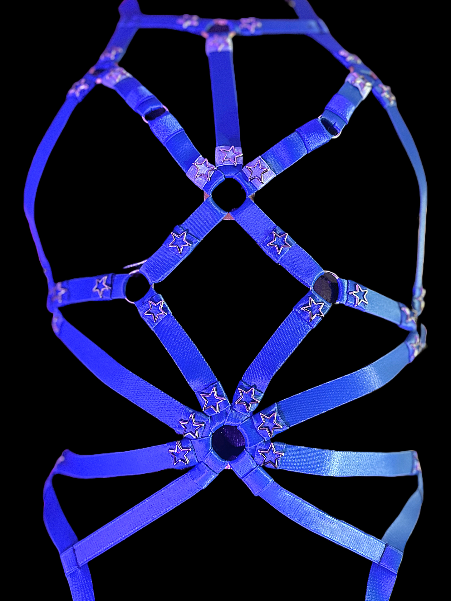 NOVASTAR Bodysuit, Blue, One Size, fully adjustable S to M/L SAMPLE